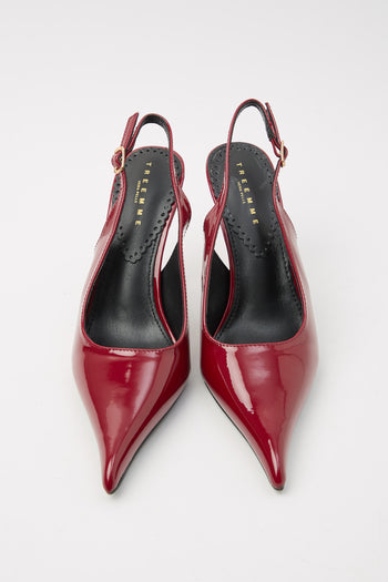 Tre Emme Slingback Wine Donna - 3