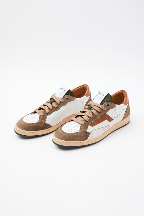 Tre Emme Sneaker Taupe/bianco Uomo - 2
