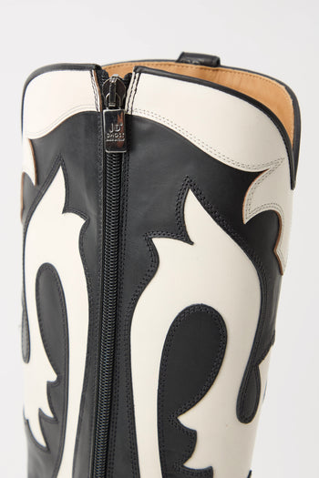 Tre Emme Stivale Latte/nero Donna - 5