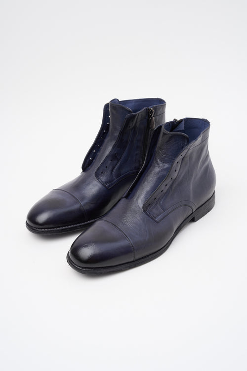 Tre Emme Stivaletto Navy Uomo - 2