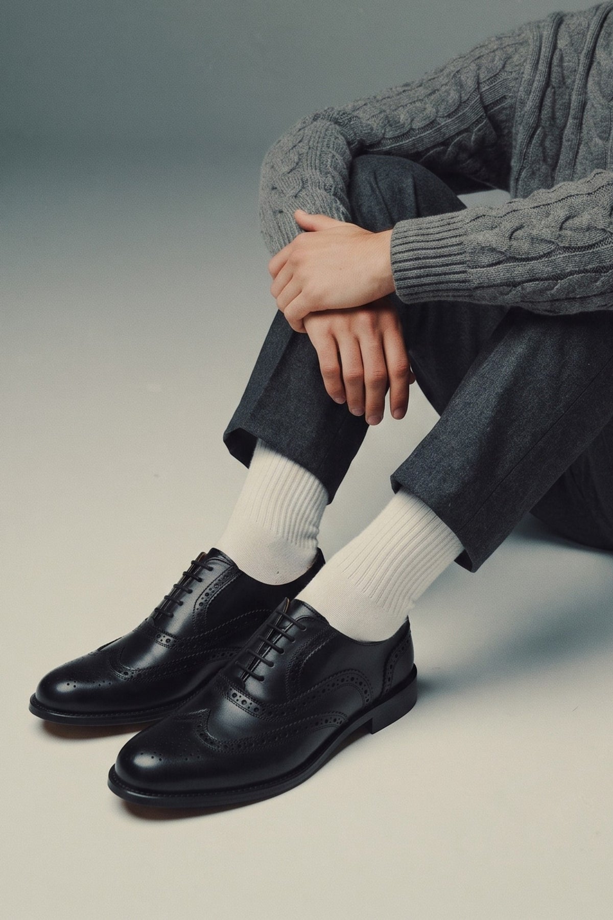 Stringata Nero Uomo — 2