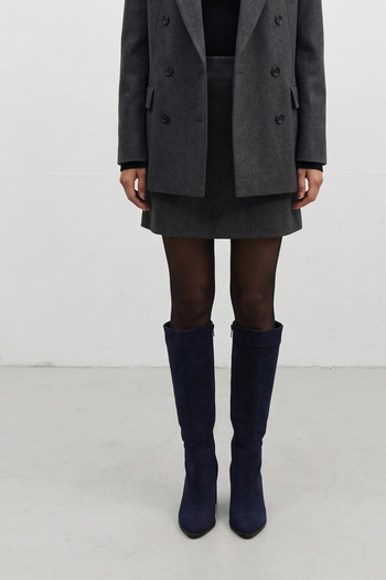 Tre Emme Stivale Blu Donna - 8