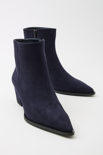 Tre Emme Stivaletto Blu Donna - 4
