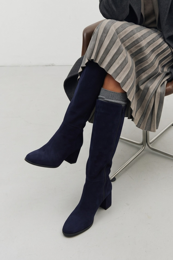Tre Emme Stivale Blu Donna - 6