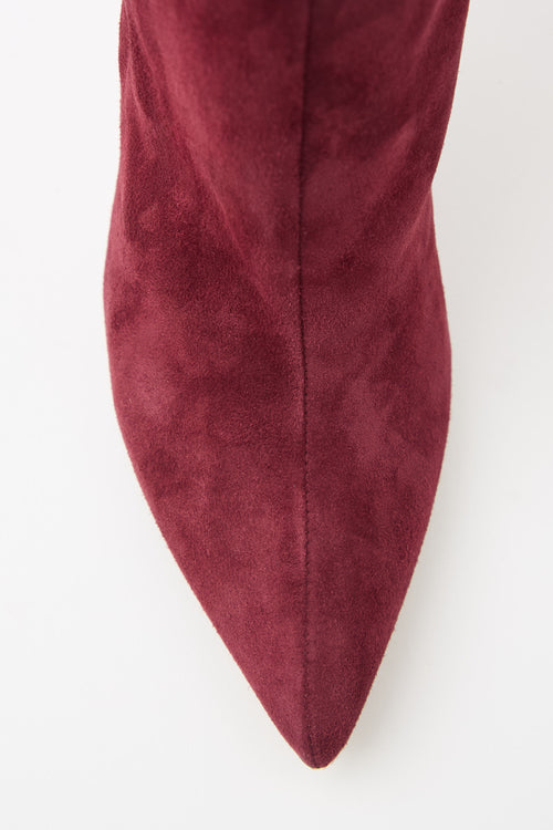 Tre Emme Stivale Burgundy Donna - 2