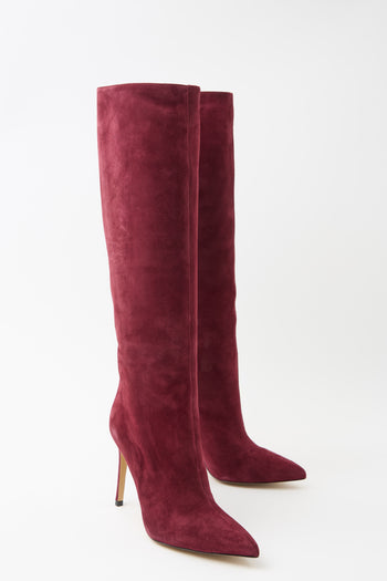 Tre Emme Stivale Burgundy Donna - 6