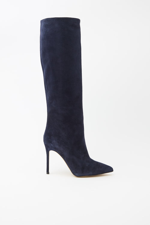 Tre Emme Stivale Navy Donna - 1