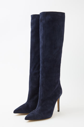 Tre Emme Stivale Navy Donna - 5