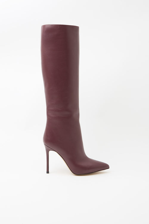 Tre Emme Stivale Burgundy Donna - 1