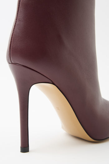 Tre Emme Stivale Burgundy Donna - 4