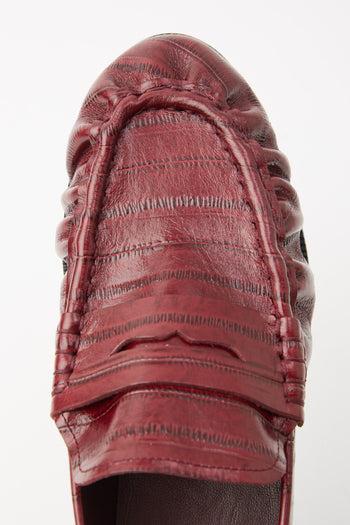 Tre Emme Mocassino Bordaux Donna - 5