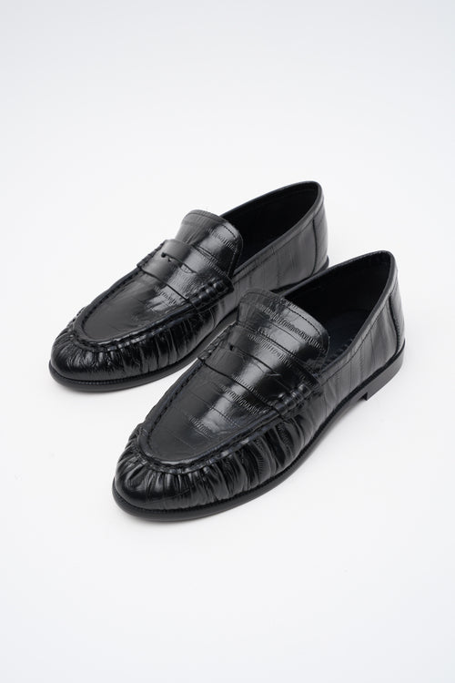 Tre Emme Mocassino Nero Donna - 2