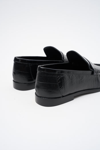 Tre Emme Mocassino Nero Donna - 5