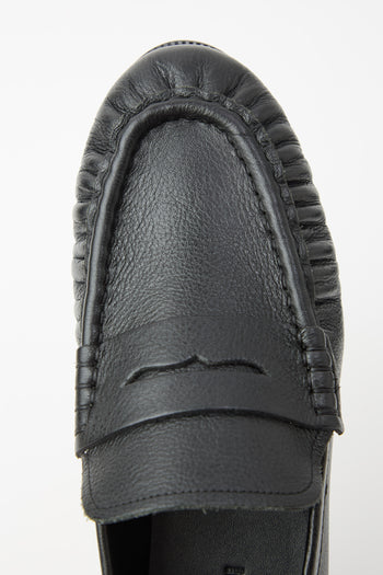 Tre Emme Mocassino Nero Donna - 5