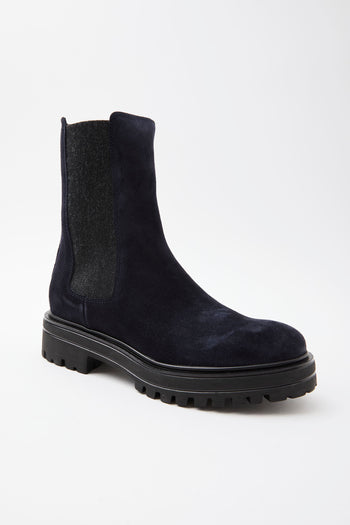 Tre Emme Stivaletto Blu Donna - 3
