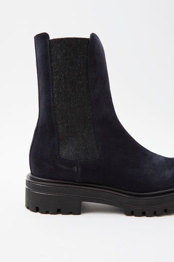 Tre Emme Stivaletto Blu Donna - 4