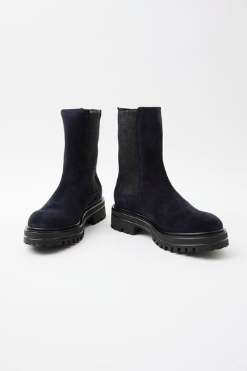Tre Emme Stivaletto Blu Donna - 6