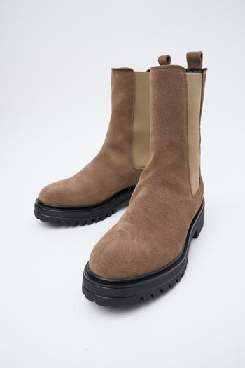 Tre Emme Stivaletto Taupe Donna - 5