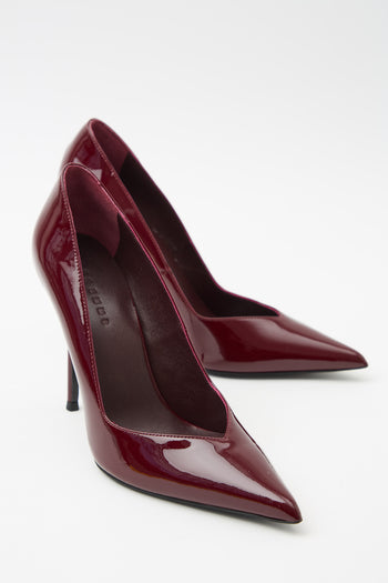 Tre Emme Décolleté Burgundy Donna - 4