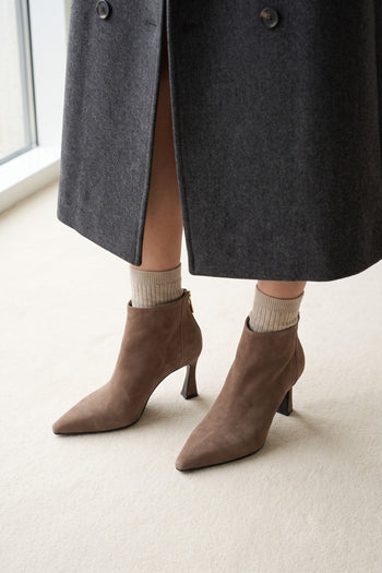 Tre Emme Stivaletto Taupe Donna - 7