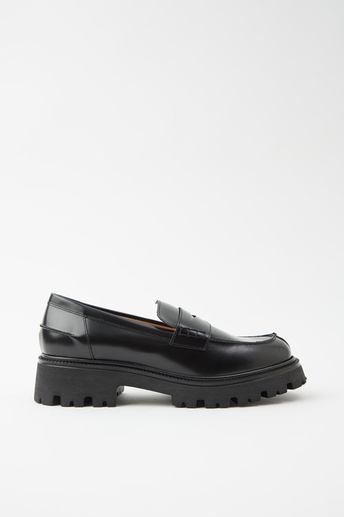 Tre Emme Mocassino Nero Donna - 1