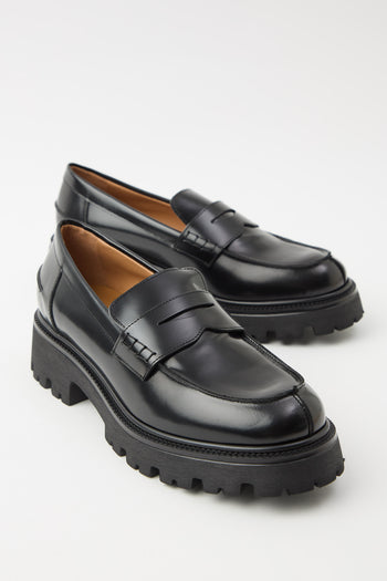 Tre Emme Mocassino Nero Donna - 3