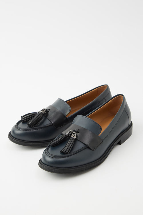 Tre Emme Mocassino Blu/nero Donna - 2