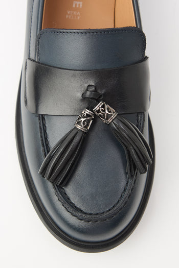 Tre Emme Mocassino Blu/nero Donna - 5