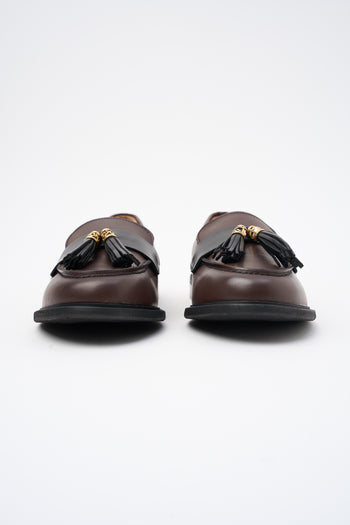 Tre Emme Mocassino Castagno/nero Donna - 5