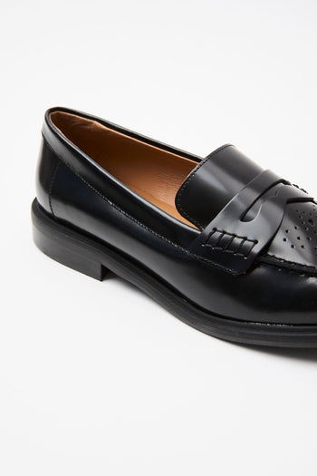 Tre Emme Mocassino Nero Donna - 5