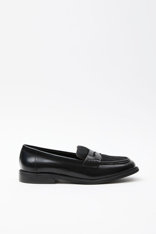 Tre Emme Mocassino Nero/cavallino Donna - 1