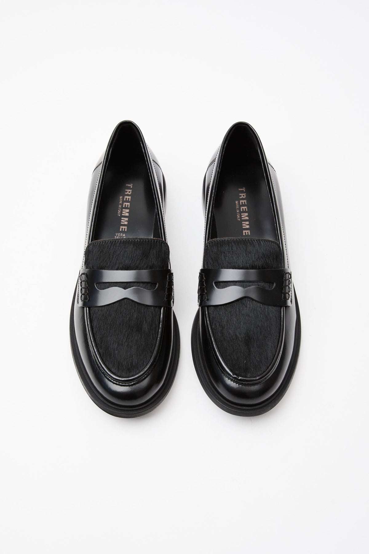 Mocassino Nero/cavallino Donna — 4