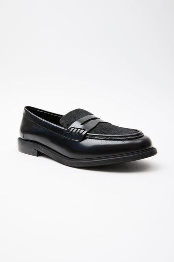 Tre Emme Mocassino Nero/cavallino Donna - 4