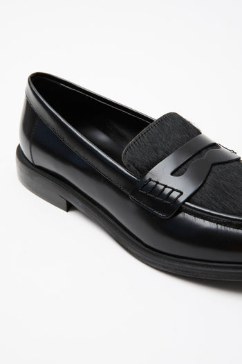 Tre Emme Mocassino Nero/cavallino Donna - 5