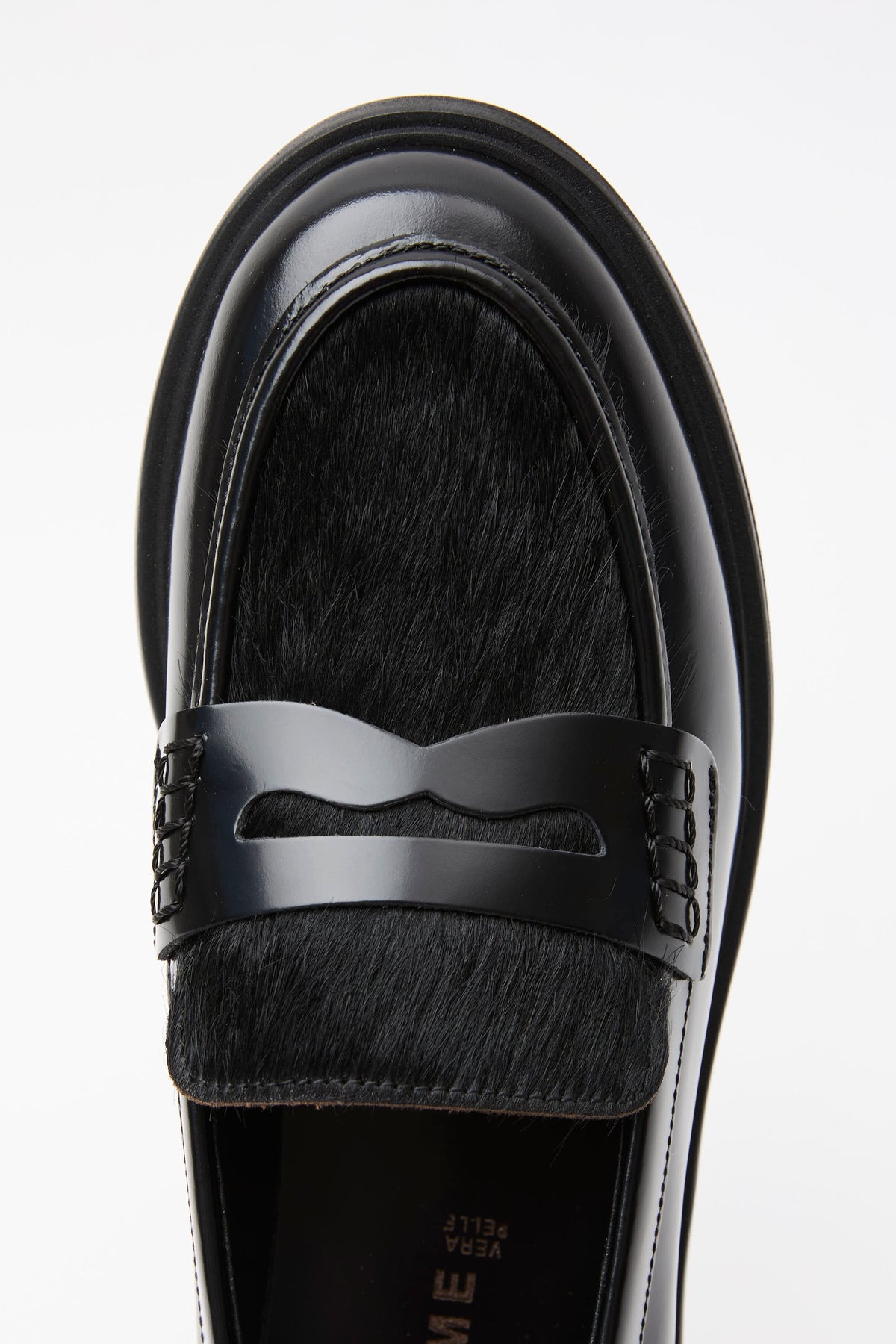 Mocassino Nero/cavallino Donna — 7