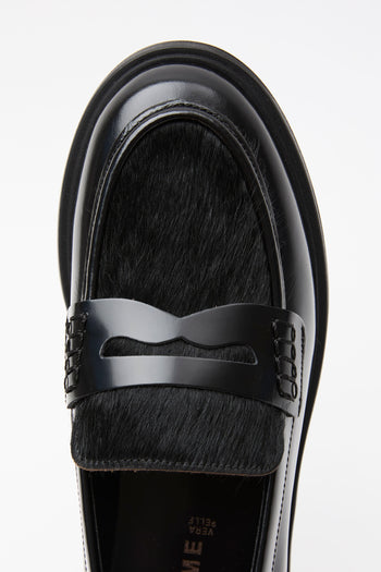 Tre Emme Mocassino Nero/cavallino Donna - 6
