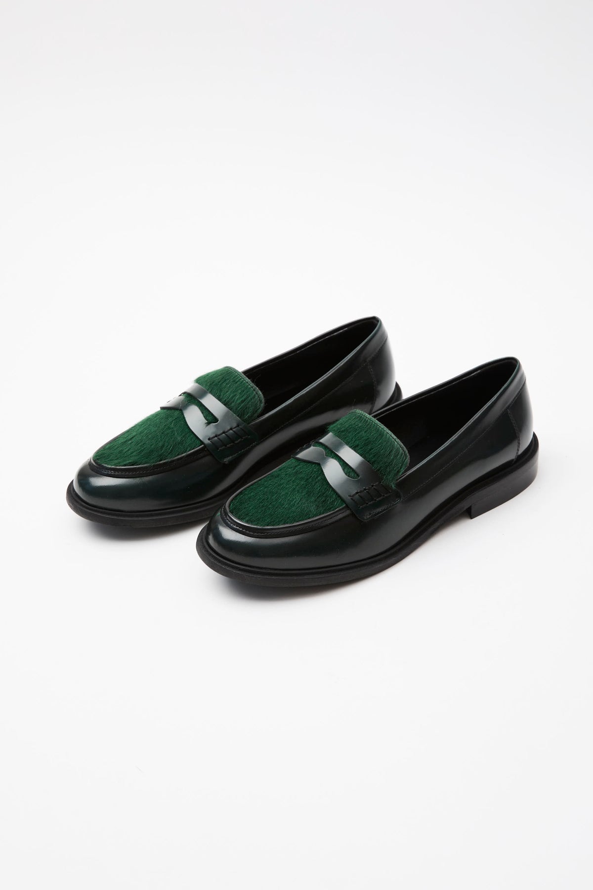 Mocassino Oliva/cavallino Donna — 3
