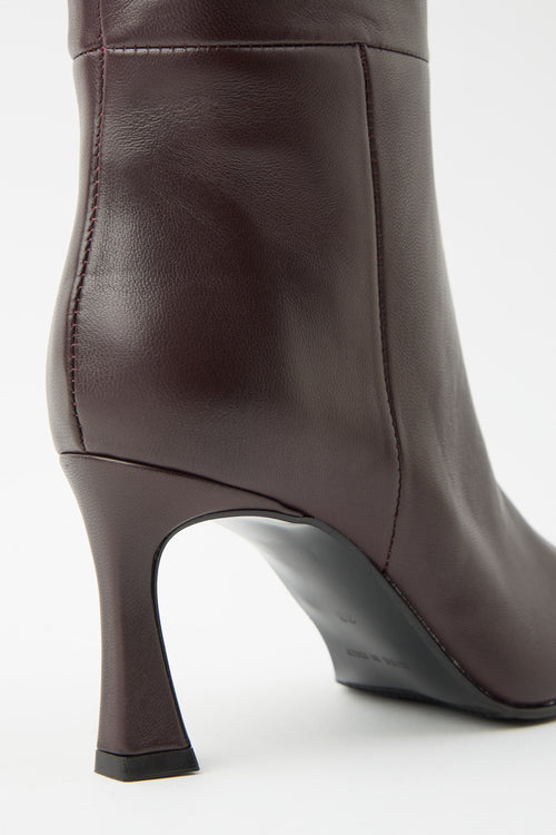 Tre Emme Stivale Bordaux Donna - 2