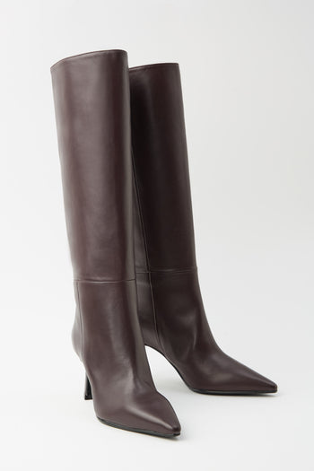 Tre Emme Stivale Bordaux Donna - 4