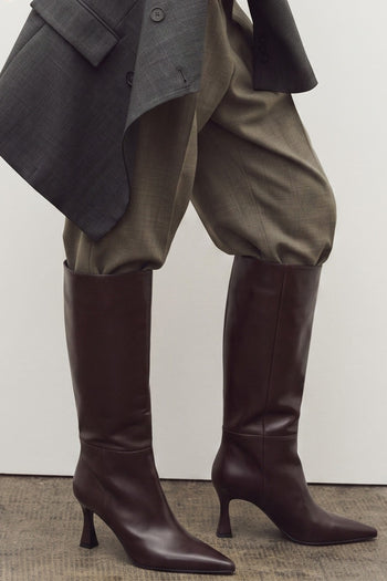 Tre Emme Stivale Bordaux Donna - 7