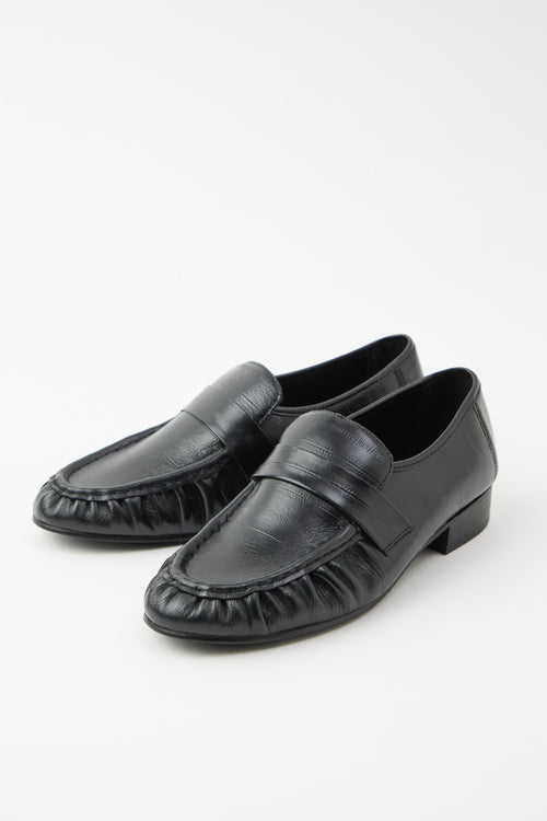 Tre Emme Mocassino Nero Donna - 2