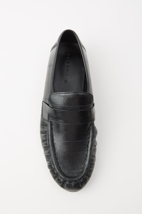 Tre Emme Mocassino Nero Donna - 1
