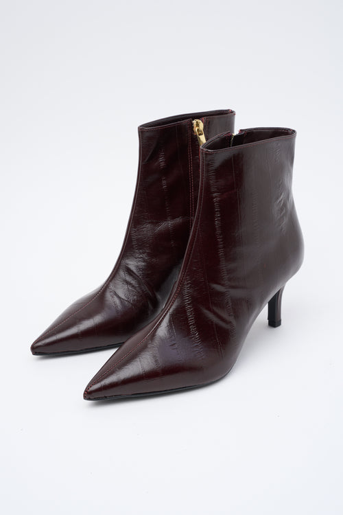 Tre Emme Stivaletto Bordaux Donna - 2