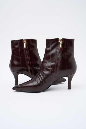 Tre Emme Stivaletto Bordaux Donna - 6