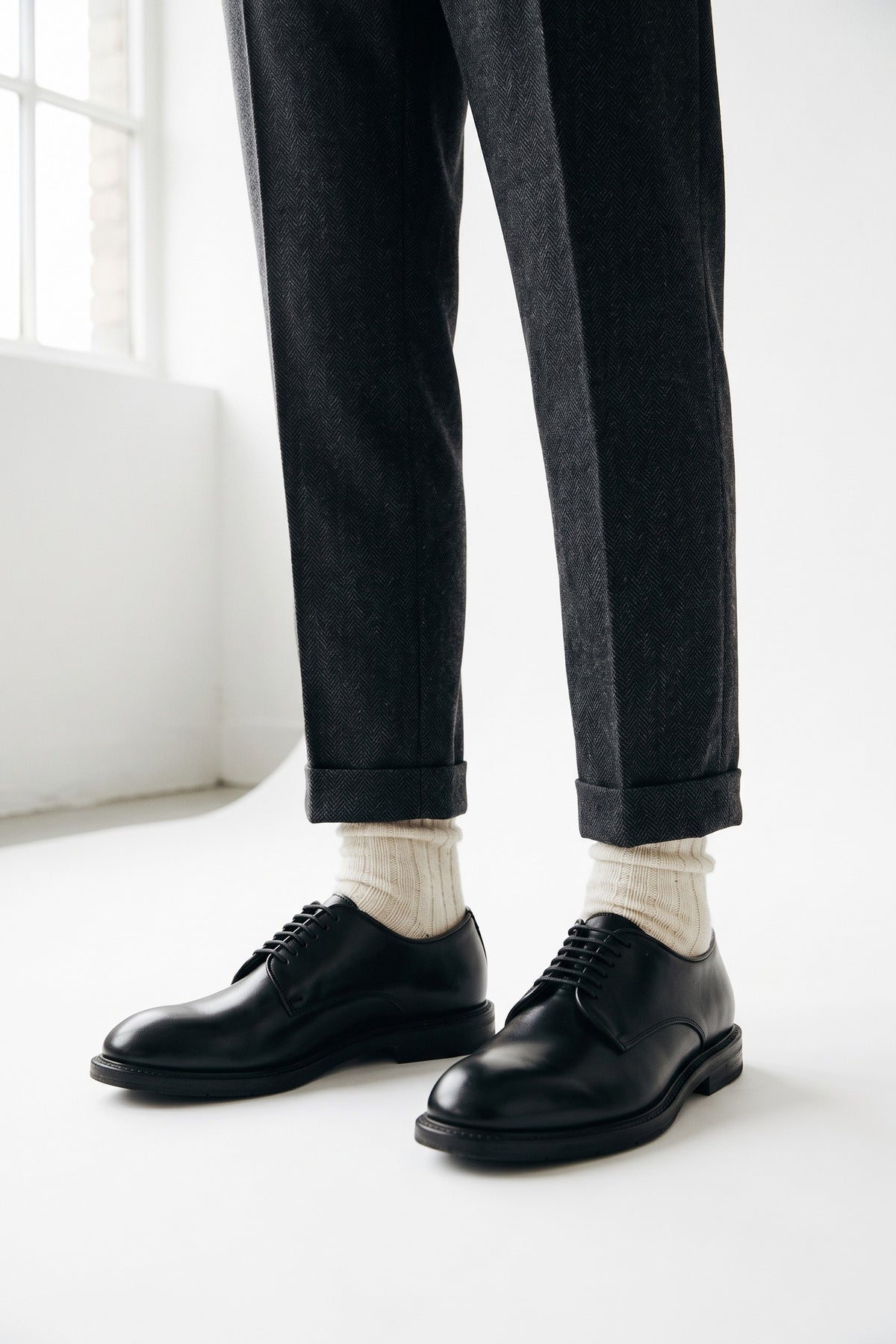 Stringata Nero Uomo — 2