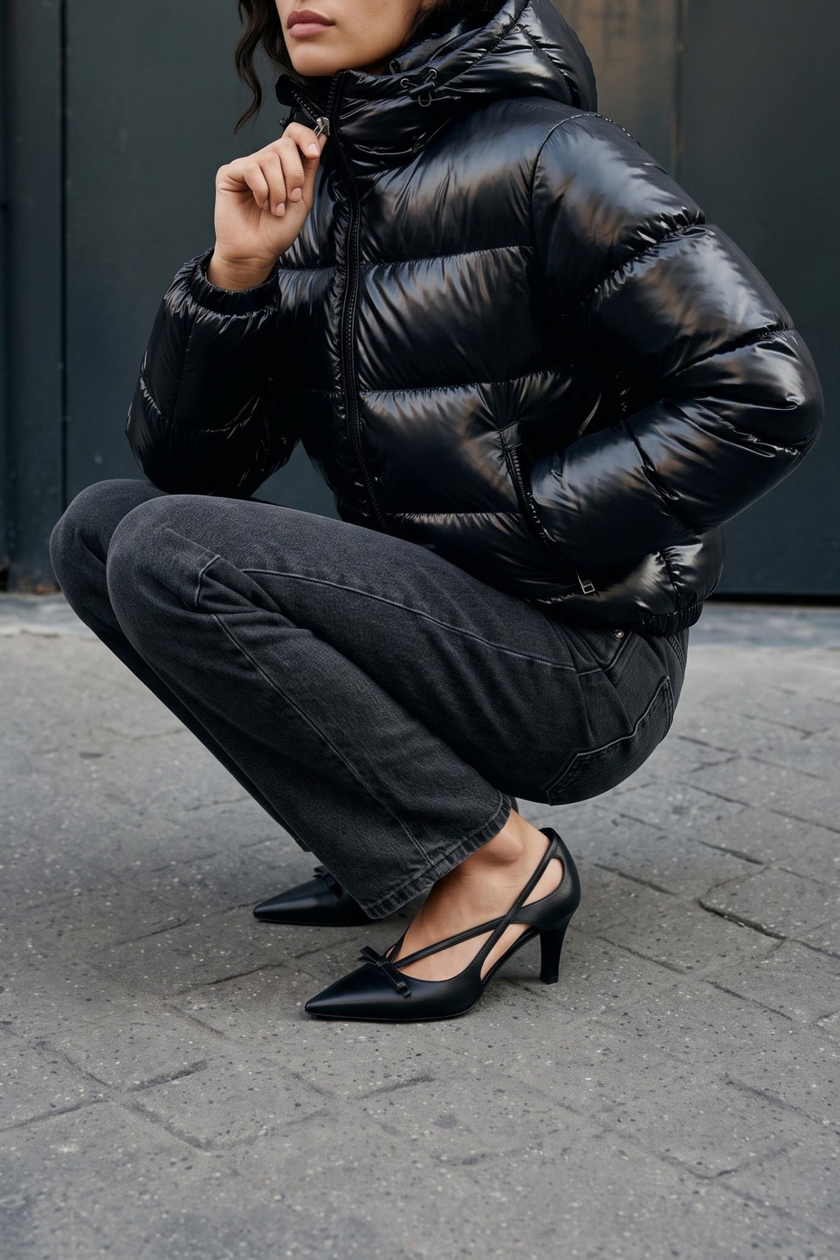 Décolleté Nero Donna — 1