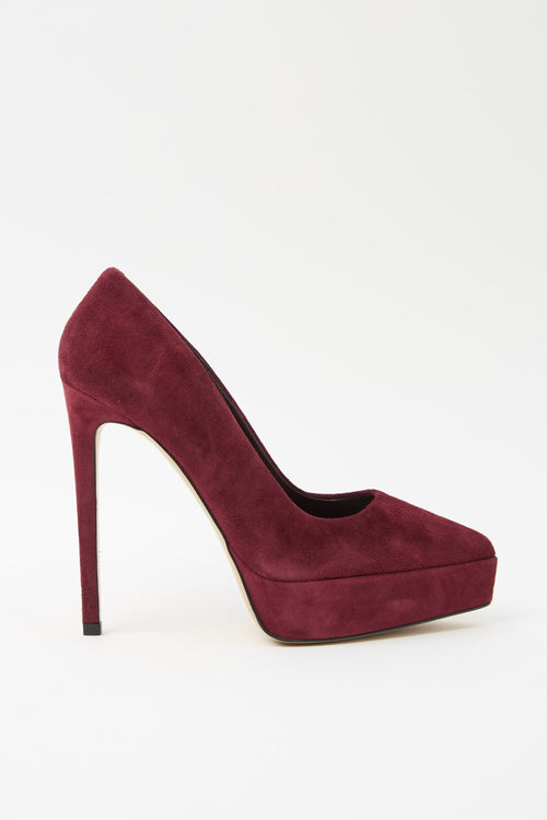 Tre Emme Décolleté Burgundy Donna - 1