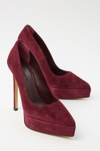 Tre Emme Décolleté Burgundy Donna - 4