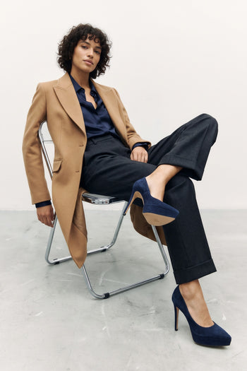 Tre Emme Décolleté Navy Donna - 10