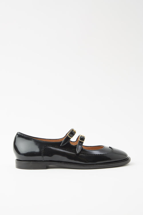Tre Emme Mocassino Nero Donna - 1
